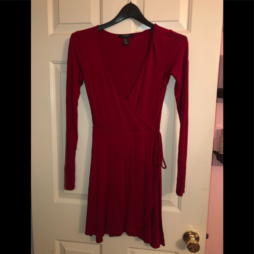 Red dress